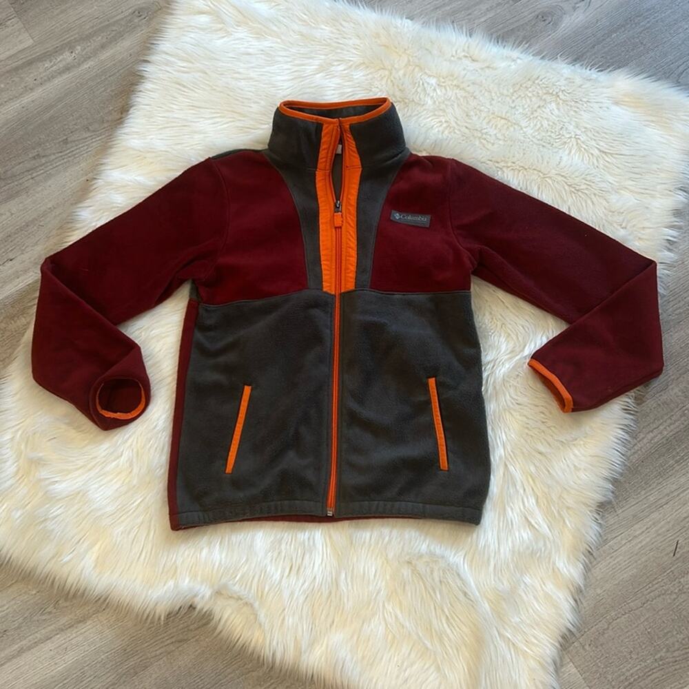 Columbia Sportswear Fleece Full Zip-Up Jacket Large